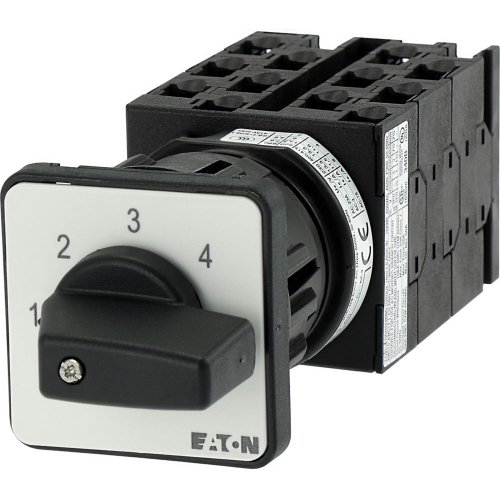 Eaton Stappenschakelaar, Contacten: 12, 20 A, Frontplaat: 1-4, 45 &deg;, 4 stapp - Eaton y7 17497 l - 20056842