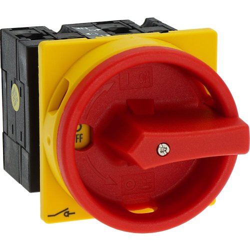 Eaton Hoofdschakelaar, 3-polig + N, 32 A, NOOD-UIT-functie, 90 &deg;, inbouw - Eaton y7 17667 r - 20056852