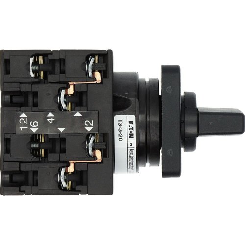 Eaton Omkeerschakelaar, Contacten: 6, 32 A, Frontplaat: 2-0-1, 45 &deg;, vast, i - Eaton y7 18952 tp - 20056885