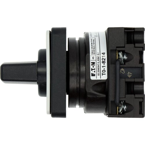 Eaton Omschakelaar, contacten: 2, 20 A, frontplaat: 2>0<1, 45 &deg;, terugverend - Eaton y7 19863 bt - 20056906