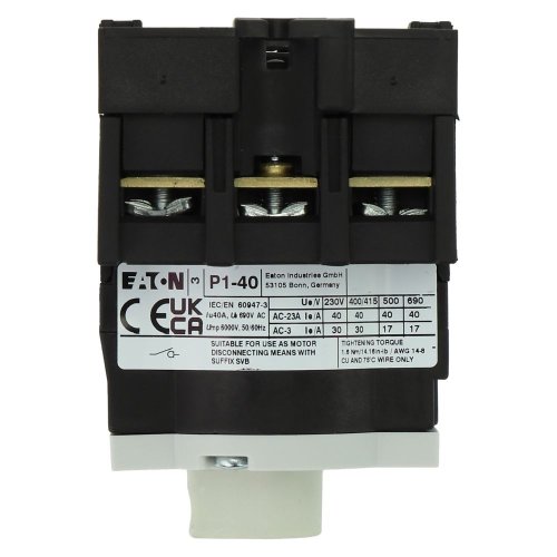 Eaton Hoofdschakelaar, 3-polig, 40 A, tussenbouw - Eaton y7 199888 tp - 20064231