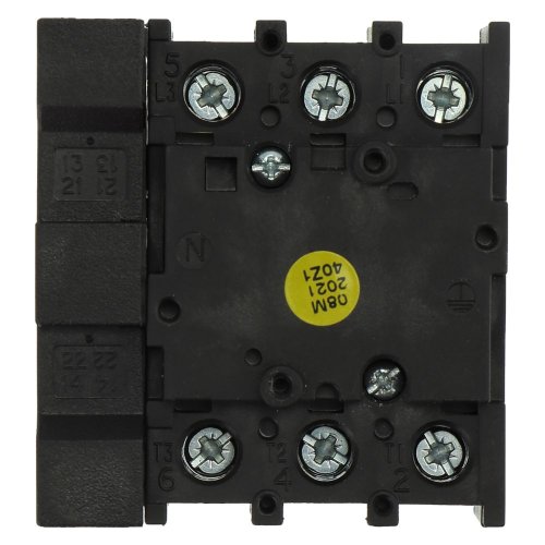 Eaton AAN-UIT-schakelaar, 3-polig + 1MC + 1VC, 40 A, inbouw - Eaton y7 199890 bk - 20064233