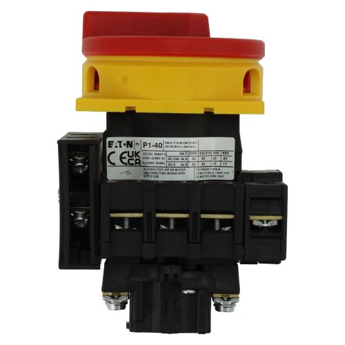 Eaton Hoofdschakelaar, 3-polig + N + 1MC + 1VC, 40 A, NOOD-UIT-functie, afsl - Eaton y7 199897 tp - 20064239