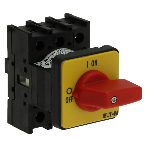 Eaton AAN-UIT-schakelaar, 3-polig, 40 A, NOOD-UIT-functie, inbouw - Eaton y7 199902 r - 20064244