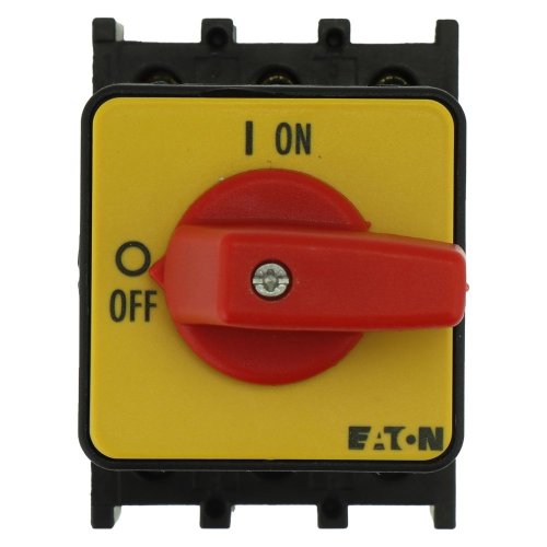 Eaton AAN-UIT-schakelaar, 3-polig, 40 A, NOOD-UIT-functie, eengats frontinbo - Eaton y7 199905 c - 20064247