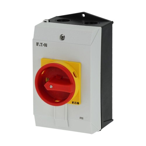 Eaton Hoofdschakelaar, 3-polig, 40 A, NOOD-UIT-functie, Afsluitbaar in 0-sta - Eaton y7 199922 l - 20064264