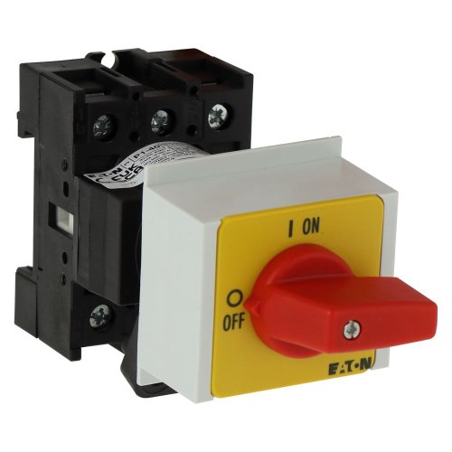 Eaton AAN-UIT-schakelaar, 3-polig, 40 A, NOOD-UIT-functie, Verdelerinbouw - Eaton y7 199935 r - 20064277