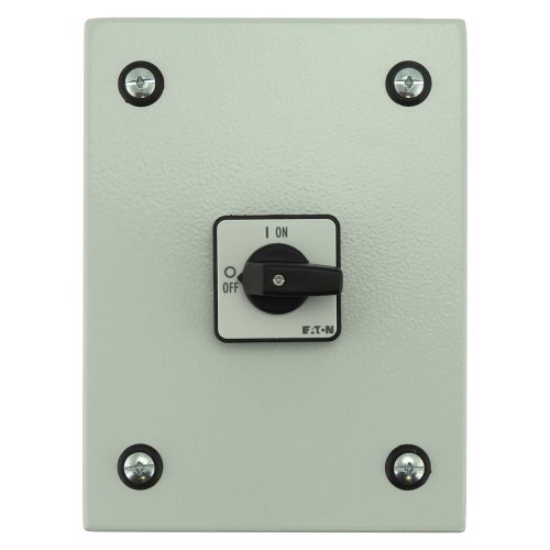 Eaton Stalen behuizing met lastscheider 40A 3P draaigreep zwart - Eaton y7 199944 c - 20064286