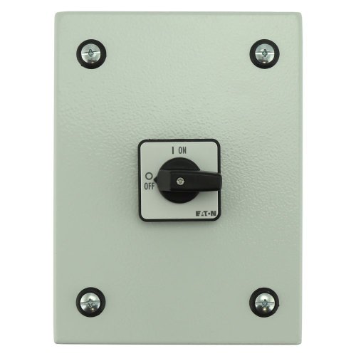 Eaton Stalen behuizing met lastscheider 40A 4P draaigreep zwart - Eaton y7 199945 c - 20064287