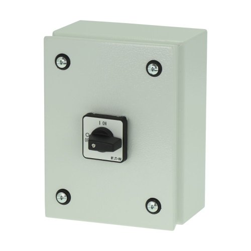 Eaton Stalen behuizing met lastscheider 40A 4P draaigreep zwart - Eaton y7 199945 l - 20064287
