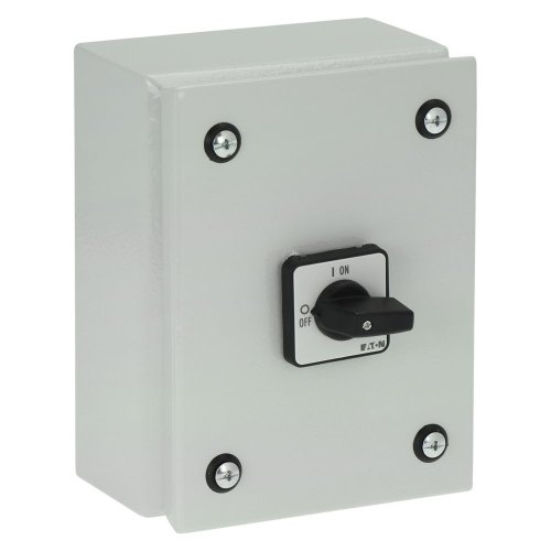 Eaton Stalen behuizing met lastscheider 40A 4P draaigreep zwart - Eaton y7 199945 r - 20064287