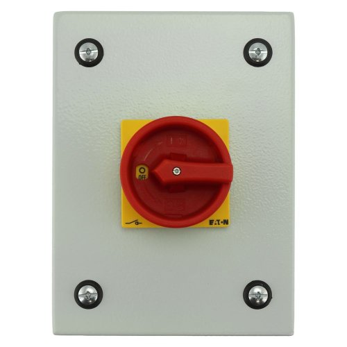 Eaton Stalen behuizing met lastscheider 40A 3P draaigreep rood/geel vergrend - Eaton y7 199946 c - 20064288