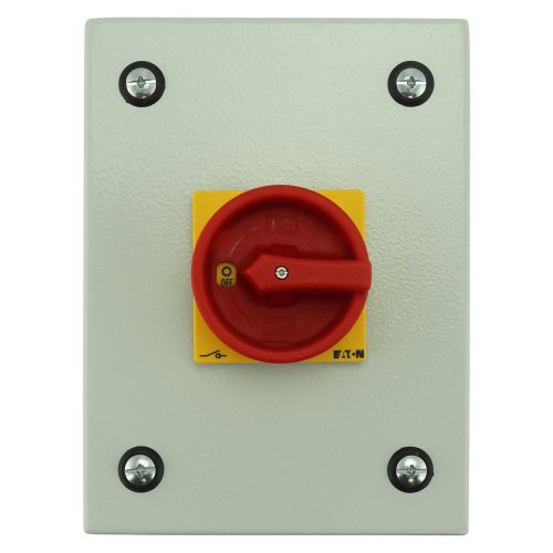 Eaton Stalen behuizing met lastscheider 40A 3P draaigreep rood/geel vergrend - Eaton y7 199947 c - 20064289