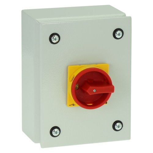 Eaton Stalen behuizing met lastscheider 40A 3P draaigreep rood/geel vergrend - Eaton y7 199947 r - 20064289