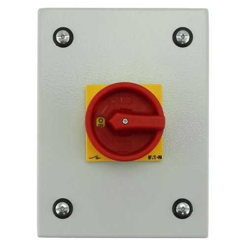 Eaton Stalen behuizing met lastscheider 40A 4P draaigreep rood/geel vergrend - Eaton y7 199948 c - 20064290