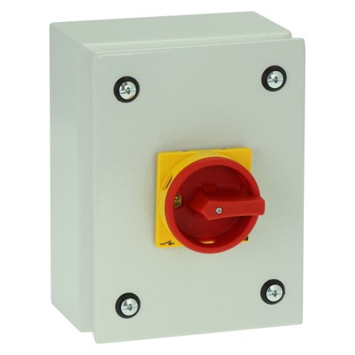 Eaton Stalen behuizing met lastscheider 40A 4P draaigreep rood/geel vergrend - Eaton y7 199948 r - 20064290