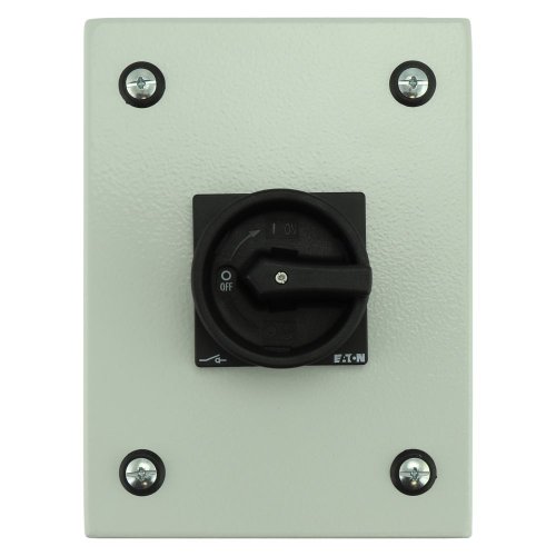 Eaton Stalen behuizing met lastscheider 40A 3P draaigreep zwart vergrendelba - Eaton y7 199949 c - 20064291