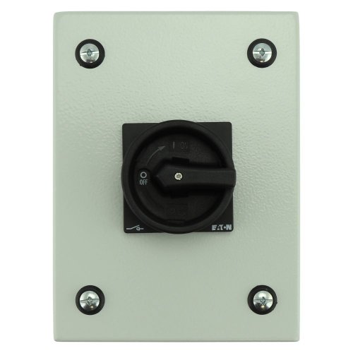 Eaton Stalen behuizing met lastscheider 40A 3P draaigreep zwart vergrendelba - Eaton y7 199950 c - 20064292