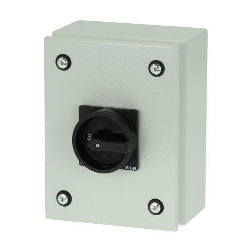 Eaton Stalen behuizing met lastscheider 40A 3P draaigreep zwart vergrendelba - Eaton y7 199950 l - 20064292
