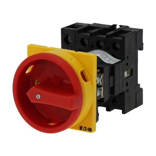 Eaton Hoofdschakelaar, 3-polig + N, 40 A, NOOD-UIT-functie, Afsluitbaar in 0 - Eaton y7 199955 l - 20064296
