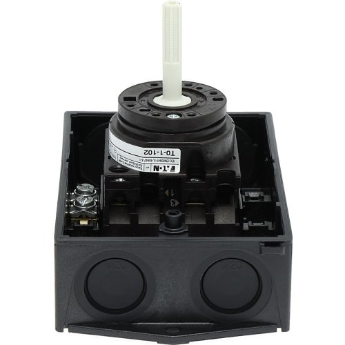 Eaton Hoofdschakelaar, 2-polig, 20 A, HOLD-functie, 90 &deg;, afsluitbaar in 0-s - Eaton y7 207144 do1 do - 20064496