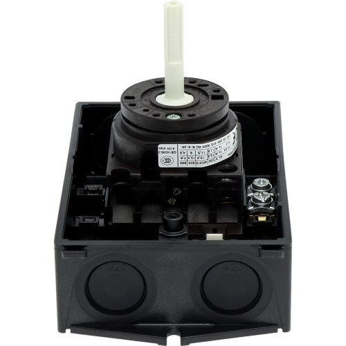Eaton Hoofdschakelaar, 1-polig, 20 A, NOOD-UIT-functie, 90 &deg;, Afsluitbaar in - Eaton y7 207145 do1 do - 20064497
