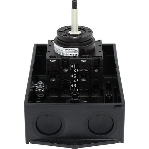 Eaton Hoofdschakelaar, 6-polig, 32 A, NOOD-UIT-functie, 90 &deg;, Afsluitbaar in - Eaton y7 207208 do2 do - 20064552
