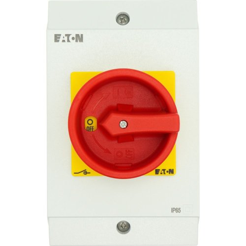 Eaton Hoofdschakelaar, 6-polig + 1MC + 1VC, 32 A, NOOD-UIT-functie, 90 &deg;, af - Eaton y7 207210 c - 20064554