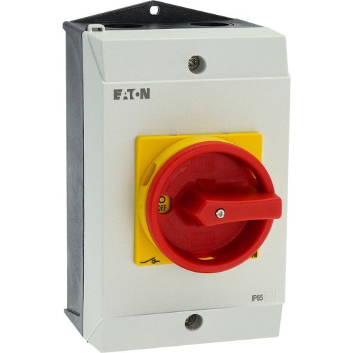 Eaton Hoofdschakelaar, 6-polig + 1MC + 1VC, 32 A, NOOD-UIT-functie, 90 &deg;, af - Eaton y7 207210 r - 20064554