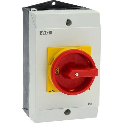 Eaton Hoofdschakelaar, 8-polig, 32 A, NOOD-UIT-functie, 90 &deg;, Afsluitbaar in - Eaton y7 207212 r - 20064556