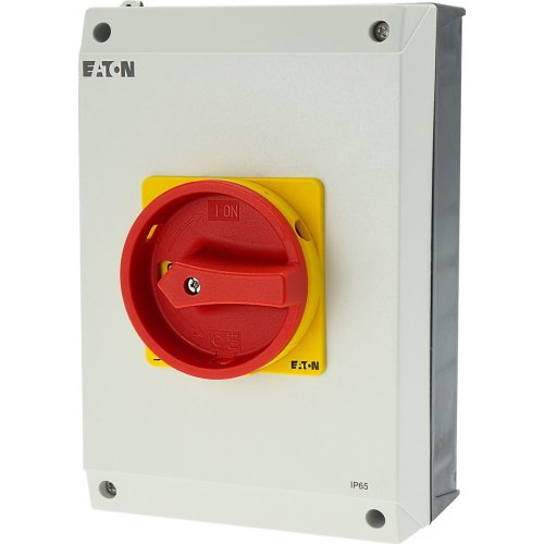 Eaton Hoofdschakelaar, 6-polig, 63 A, NOOD-UIT-functie, 90 &deg;, Afsluitbaar in - Eaton y7 207242 l - 20064583