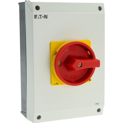 Eaton Hoofdschakelaar, 6-polig, 63 A, NOOD-UIT-functie, 90 &deg;, Afsluitbaar in - Eaton y7 207242 r - 20064583