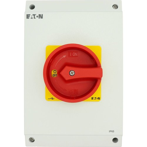 Eaton Hoofdschakelaar, 6-polig + 1MC + 1VC, 63 A, NOOD-UIT-functie, 90 &deg;, af - Eaton y7 207246 c - 20064587