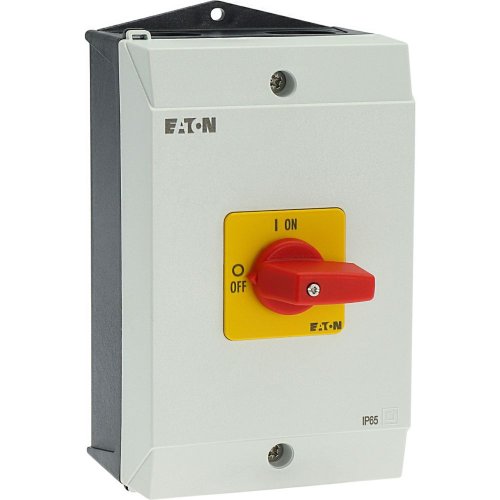 Eaton AAN-UIT-schakelaar, 3-polig, 32 A, NOOD-UIT-functie, Opbouw - Eaton y7 207321 r - 20064647