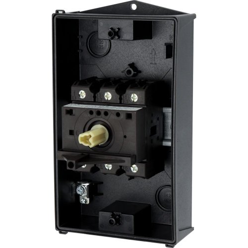 Eaton Hoofdschakelaar, +kast, 3p, 63A, greep rood geel, afsluitbaar - Eaton y7 207335 ldo - 20064660