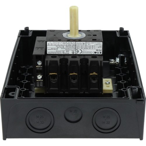 Eaton Veiligheidsschakelaar, 3-polig + 1MC + 1VC, 63 A, NOOD-UIT-functie, af - Eaton y7 207363 do2 do - 20064682