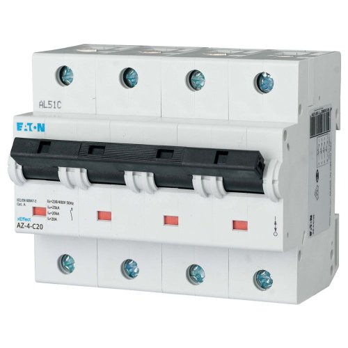 Eaton Installatie-automaat (MCB) AZ, C-kar., 20A , 4P, 25 kA - Eaton y7 211772 l - 20064832