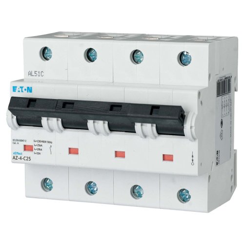Eaton Installatie-automaat (MCB) AZ, C-kar., 25A , 4P, 25 kA - Eaton y7 211777 l - 20064837