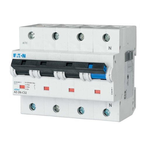 Eaton Installatie-automaat (MCB) AZ, C-kar., 32A , 3P+N, 25 kA - Eaton y7 211783 l - 20064843