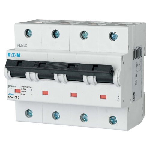 Eaton Installatie-automaat (MCB) AZ, C-kar., 50A , 4P, 25 kA - Eaton y7 211792 l - 20064852