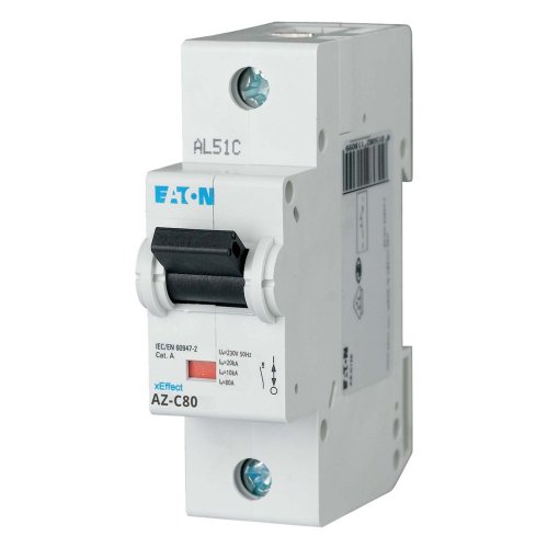 Eaton Installatie-automaat (MCB) AZ, C-kar., 80A , 1P, 20 kA - Eaton y7 211799 l - 20064859