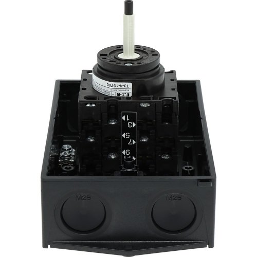 Eaton Hoofdschakelaar, 6-polig + 2MC, 32 A, NOOD-UIT-functie, 90 &deg;, opbouw - Eaton y7 222570 do1 do - 20065751