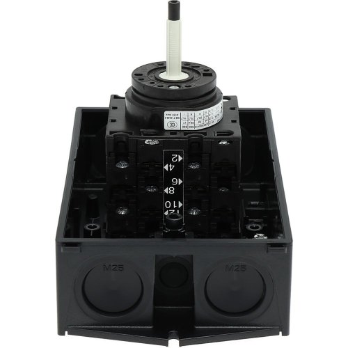 Eaton Hoofdschakelaar, 6-polig + 2MC, 32 A, NOOD-UIT-functie, 90 &deg;, opbouw - Eaton y7 222570 do2 do - 20065751