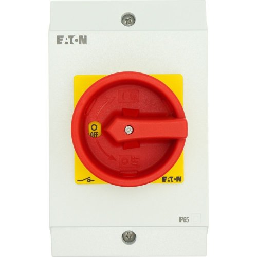 Eaton Hoofdschakelaar, 3-polig, 32 A, NOOD-UIT-functie, 90 &deg;, Opbouw - Eaton y7 222746 c - 20065791