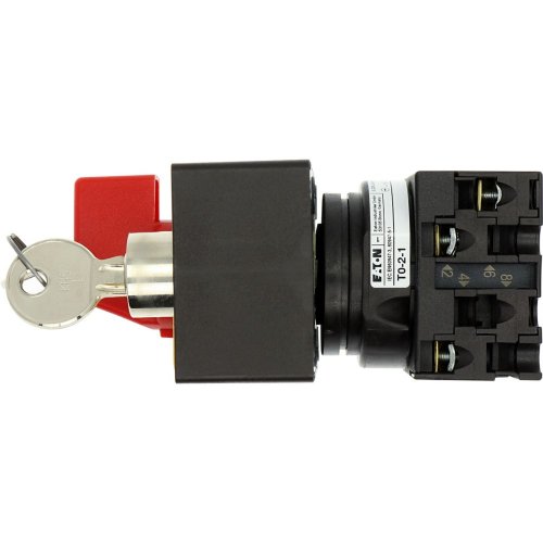 Eaton Paniekschakelaar, 3-polig, 20 A, Cilinderslotvergrendeling SVA, Frontp - Eaton y7 228291 bt1 bt - 20065879