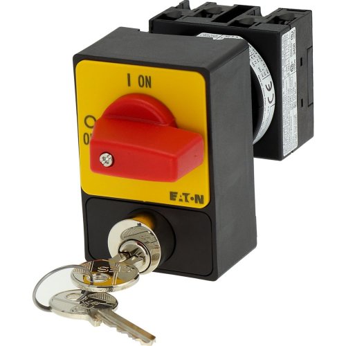 Eaton Paniekschakelaar, 3-polig, 20 A, Cilinderslotvergrendeling SVA, Frontp - Eaton y7 228291 l - 20065879