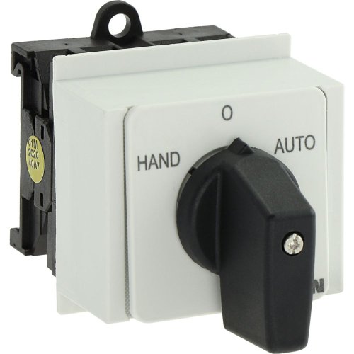 Eaton Omschakelaar, Contacten: 2, 20 A, Frontplaat: HAND-0-AUTO, 45 &deg;, vast, - Eaton y7 26991 r - 20057057