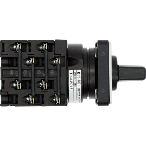 Eaton Omschakelaar, Contacten: 8, 20 A, Frontplaat: 1-0-2, 60 &deg;, vast, inbou - Eaton y7 31726 bt - 20057135