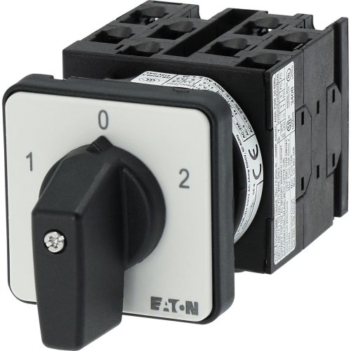 Eaton Omschakelaar, Contacten: 8, 20 A, Frontplaat: 1-0-2, 60 &deg;, vast, inbou - Eaton y7 31726 l - 20057135