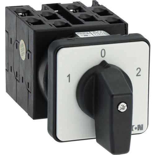 Eaton Omschakelaar, Contacten: 8, 20 A, Frontplaat: 1-0-2, 60 &deg;, vast, inbou - Eaton y7 31726 r - 20057135